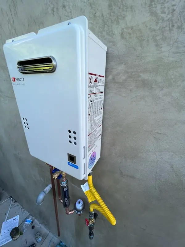 Tankless water heater installation for Brimhall Estates homes